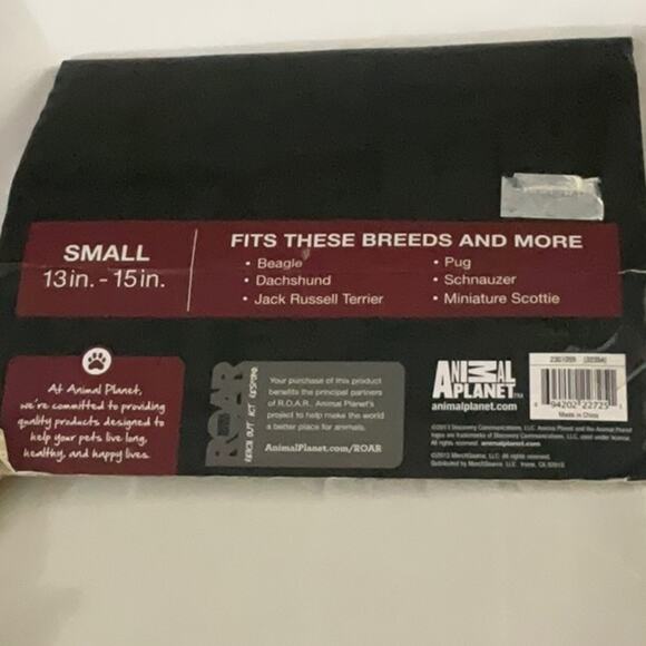 Animal Planet Reversible Puffer Vest Jacket Small Breeds Winter Fall Pets Comfy - Picture 8 of 8